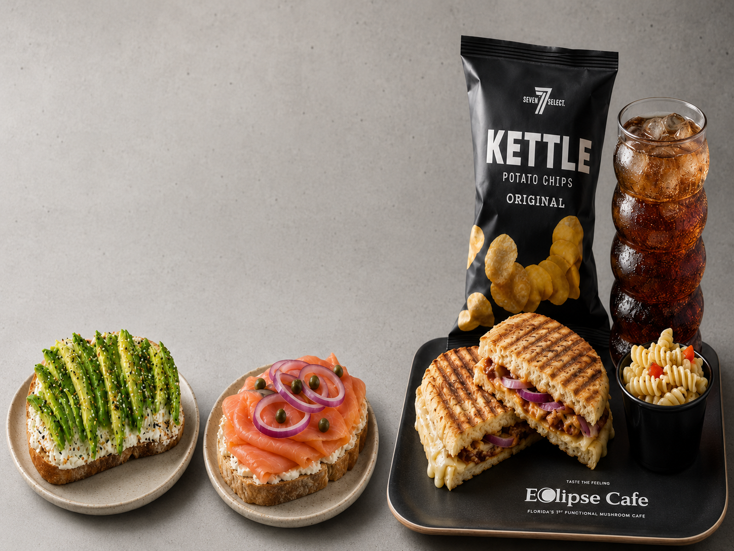 Eclipse Cafe Lunch Combos - Fresh Toasts, Paninis and Combo Meals